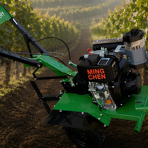 Motoculteur vert portatif pour l'agriculture, machine de travail du sol pour jardins de thé et vergers, utilisation sur le terrain, motoculteur compact - Product Image 2