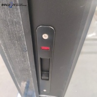 Fenêtre coulissante en aluminium insonorisée, étanche, résistante aux chocs, aux ouragans et aux tempêtes