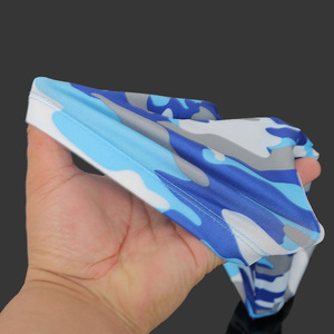 Mangas de Ciclismo con Protección UV, Camuflaje Azul Verde, Nailon, Protección Solar para Pesca al Aire Libre, Unisex - Product Image 2