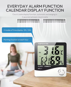 Sensor Digital de Umidade e Temperatura HTC1 de Alta Qualidade, Termômetro e Higrômetro para Ambiente - Product Image 3