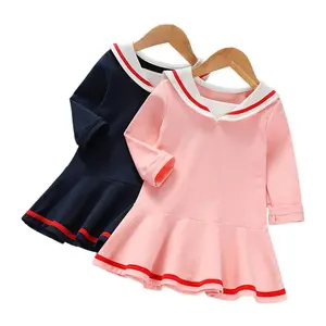 Custom Baby Girl Dresses Make Korean School Uniform Japanese School Primary Girl Uniform Baby Dress For Kids