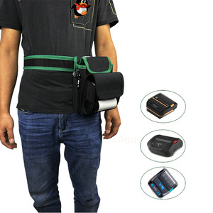 Casepert máy in xách tay túi với vành đai vai Bao da cho hầu hết các máy in nhãn nhiệt và <span class=keywords><strong>PDA</strong></span> máy POS - Product Image 6