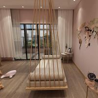 Fauteuils suspendus/balançoires d'extérieur pour véranda, canapés balançoires pour balcon intérieur et chambre, fauteuils suspendus en forme de panier, fauteuils à bascule pour club et salon
