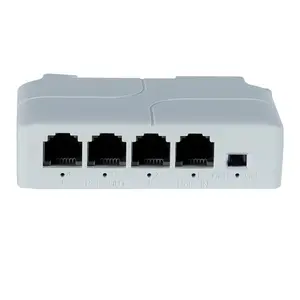 4-Port 10/100Mbps POE Switch Extender IEEE802.3af/at untuk IP kamera & Ethernet Switch Network Switch