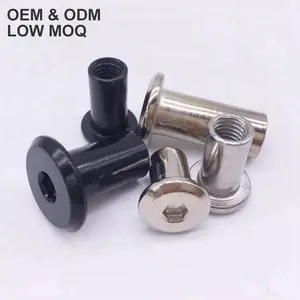 China manufacturer small steel m4 m5 m6 m8 m10 rivet flange sleeve nut