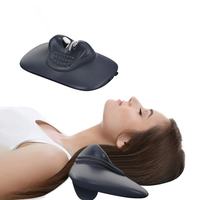 Dispositif de traction du cou rechargeable Pompe à air Soulagement de la douleur cervicale Chauffage gonflable Civière cervicale
