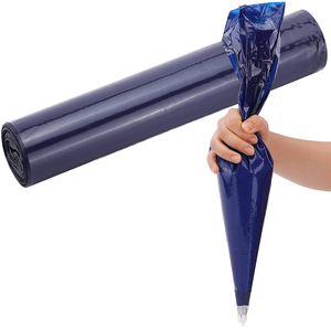 Lớn Dùng Một Lần Dày Đóng Băng Túi Dễ Dàng Bánh Tráng Miệng Trang Trí Tam Giác Hình Dạng Dễ Dàng Sử Dụng Tear Cuộn - Product Image 1