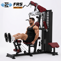 Équipement de fitness multi-gym en acier FRS pour usage domestique, entraîneur multifonction complet, capacité de charge de 300 kg