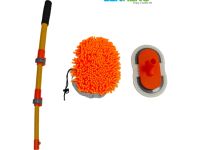 Plumeau en chenille extensible pour le nettoyage, lavable à la main, pour bureau, voiture, meubles, ventilateur de plafond, accessoires de nettoyage détachables