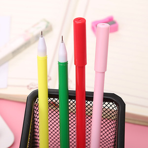 Stylos gel style fruits frais, pointe aiguille 0,5 mm, encre à base d'eau, mignons, pour étudiants, école, bureau, papeterie, stylos d'écriture - Product Image 4