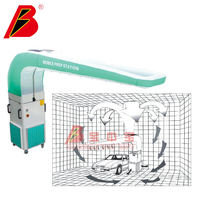 Station de préparation mobile pour la peinture, avec couverture en PVC