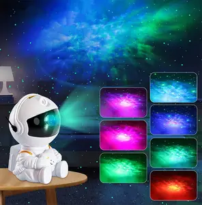 New Design Astronaut Star Projector Sitting Night Lamp Decorative Table Lamp Sky Star Galaxy Projector Night Lights For Gifts