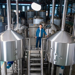 Brewhouse-fermentador de cocina, planta de cerveza de acero inoxidable, 2, 3 y 4 - Product Image 6