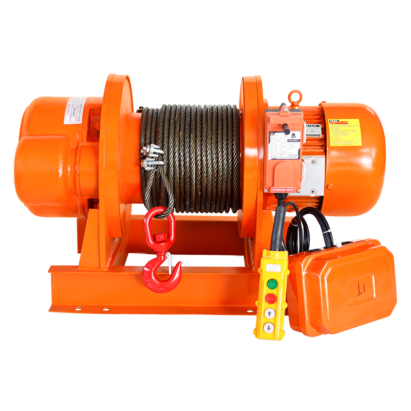 High quality 1000 kg 100 m cable heavy duty electric wire rope winch