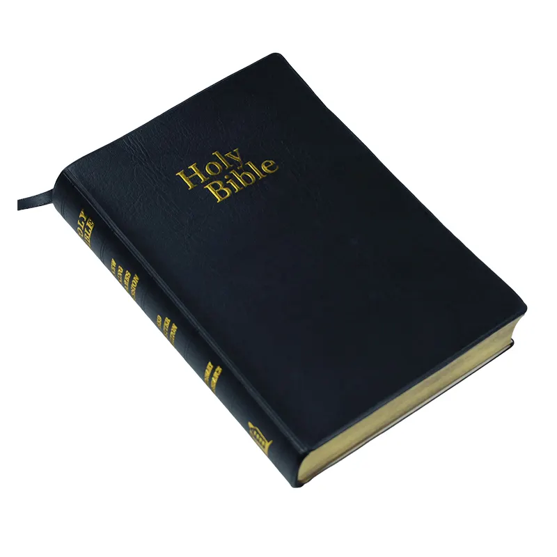 Stok Pengiriman Cepat Baru Versi KJV Buku Oto Ukuran Besar Penyepuhan NKJV Oto Penutup Kulit Lembut Kitab Suci