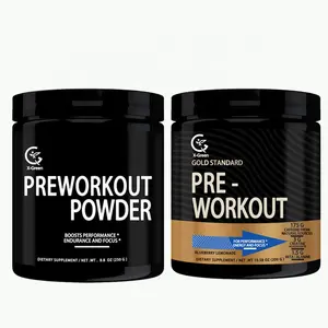 OEM pre-workout suplemen tanpa batas energi instan peningkatan kekuatan jelas fokus intens Booster & energi kuat bubuk