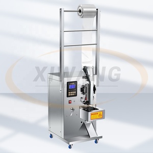 Automatic <b>Small</b> Pouch Sachet Packing Machine for Liquid Honey Sauce and Ketchup Food Wrapping and Gluing Vertical Packaging - Product Image 1