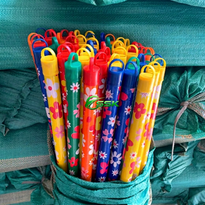 Ensemble balai et pelle portables en bois revêtu de PVC à motif floral du Vietnam, étanche, pour le nettoyage des meubles et l'usage domestique, vente en gros - Product Image 5