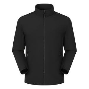 Chaqueta de camping al por mayor, chaqueta softshell de poliéster de 300 g/m², chaqueta de pesca con logotipo personalizado para minoristas de artículos de exterior de EE. UU. - Product Image 1