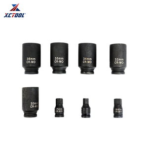 Xctool Hot Bán xe công cụ 8 cái 1/2 "Ổ trục tác động ổ cắm bộ 12Pt 30,32,34,35,36 Hex 14,17,19 Mét - Product Image 6