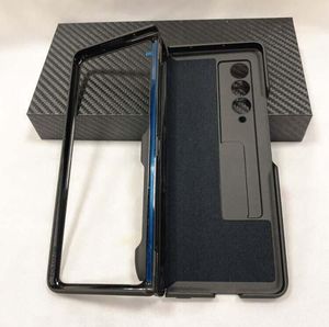 الفاخرة الأعمال المغناطيس طوي جراب هاتف 360 درجة واقية الهاتف غطاء حالة ل غالاكسي Z أضعاف 3 W22 مع حامل قلم - Product Image 3