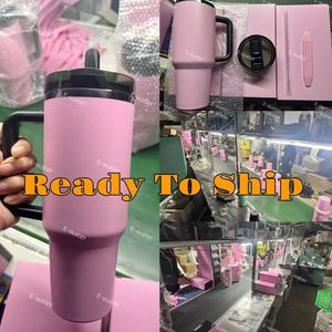 Vaso Térmico de Acero Inoxidable de Doble Pared RTS de 40oz/30oz para Auto, Taza de Viaje con Boquilla Extraíble y Tapa Abatible, Ideal para Regalos Empresariales - Product Image 5