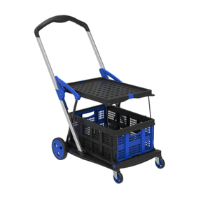 AOCHEN Carro Plegable Multifuncional de Doble Capa, Camión de Mano de Dos Niveles - Product Image 4