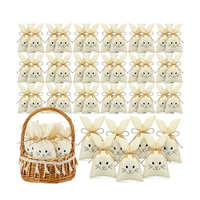Sacs cadeaux de Pâques en gros, pochettes pour friandises, cadeaux de fête pour enfants, chasse aux œufs de Pâques, fournitures pour baby shower, friandises