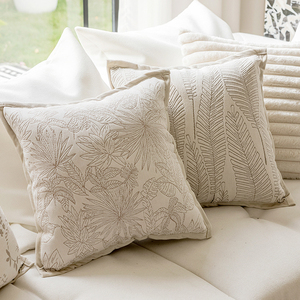 Origine Fabrication Personnalisée Maison Canapé Décoration Simple Moderne Géométrique Lombaire Jacquard <span class=keywords><strong>Housse</strong></span> de Coussin - Product Image 1