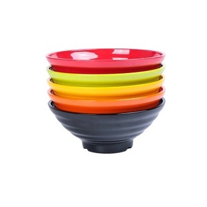 Bol coloré en mélamine A5, bol commercial pour hot pot, grand bol, bol pour restaurant de nouilles, bol en plastique imitation porcelaine pour nouilles de Chongqing - Product Image 4
