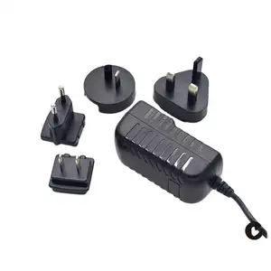 12V 15V 18V 24V 36V 1A 1.5A 2A 2.4A 3A 36W interchangeable power adapter