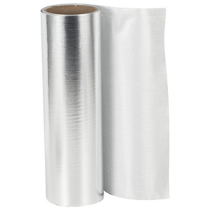 Tissu <span class=keywords><strong>en</strong></span> fibre <span class=keywords><strong>de</strong></span> verre enduit <span class=keywords><strong>de</strong></span> feuille d'aluminium pour isolation thermique, fabriqué <span class=keywords><strong>en</strong></span> Chine, <span class=keywords><strong>en</strong></span> <span class=keywords><strong>vente</strong></span> - Product Image 2