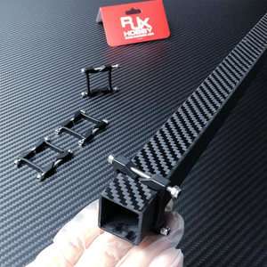 RJXHOBBY RJX 20/25mm Collier de fixation carré en alliage d'aluminium pour tube carré en carbone, connecteur pour drone - Product Image 6
