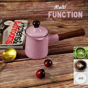 ชุดกาแฟเคลือบสไตล์หรูหรา,ชุดถ้วยกาแฟตุรกีที่อุ่นกาแฟ - Product Image 4