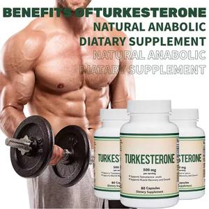 Ajuga Turkesterone Turkestanica Estratto 500 mg 60 Capsule Integratore Energetico Nutrizione Sportiva Fitness per Forza Muscolare - Product Image 4