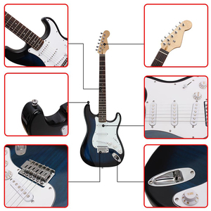 Paisen basswood 21 goût st <span class=keywords><strong>rock</strong></span> guitare solo electro guitare électrique eletrica fabriqué en Chine - Product Image 3