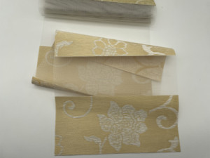 Chenille Ba Chiều Jacquard Roller Blinds Vải 100% Polyester <span class=keywords><strong>Zebra</strong></span> Blinds - Product Image 6
