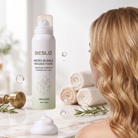Nouveau produit : Mousse de massage microbulle, marque privée, fabricant de mousse microbulle pour le soin du cuir chevelu