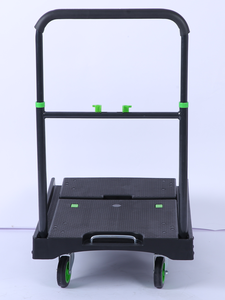 120 kg Foldable <b>Platform</b> <b>Trolley</b> Cart Heavy Duty Steel Hand Cart Four Wheel Material Handling for Tools - Product Image 4