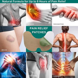 Parche para el cuidado de las articulaciones de rodilla, columna lumbar y cervical, con ajenjo, térmico y para alivio del dolor - Product Image 6