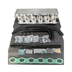 Горячая продажа: литой впускной коллектор (интеркулер) для BMW F22 M240i F30 340i 2016-2019, полуфрезерованный на ЧПУ, для двигателей B58 Gen 1 - Product Image 1