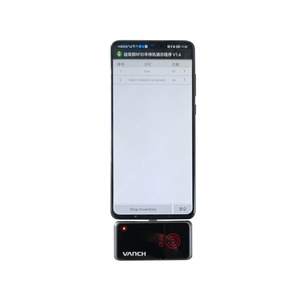 เครื่องอ่าน RFID UHF แบบพกพา Vanch 860-960mhz สำหรับ Android  วัสดุ ABS พร้อมพอร์ต Type-C และ USB ระยะอ่าน 1 เมตร รองรับ APK และ SDK - Product Image 2