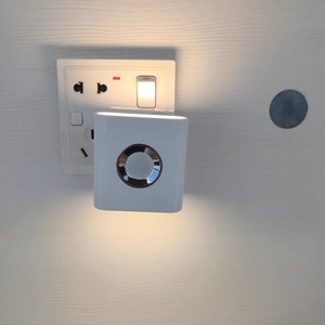 Luz Nocturna LED con Sensor de Control de Luz Cálida <span class=keywords><strong>para</strong></span> Dormitorio, Mesita de Noche, Ilumina el <span class=keywords><strong>Camino</strong></span> <span class=keywords><strong>para</strong></span> un Sueño Seguro - Product Image 6
