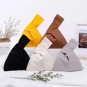 2024 sıcak satmak sevimli Mini tasarım doğal renk özelleştirilmiş Tote çanta pamuk tuval özel baskı