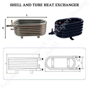 HANXIN - Serpentín <span class=keywords><strong>de</strong></span> Intercambio <span class=keywords><strong>de</strong></span> Calor Coaxial <span class=keywords><strong>de</strong></span> Acero Inoxidable <span class=keywords><strong>de</strong></span> Alta Eficiencia para Bomba <span class=keywords><strong>de</strong></span> Calor y Sistema <span class=keywords><strong>de</strong></span> <span class=keywords><strong>Aire</strong></span> <span class=keywords><strong>Acondicionado</strong></span> - Product Image 2