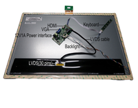 Custom 21,5, 23,6, 24,27, pantalla táctil de 30,32 pulgadas Raspberry Pi Full HD Lcd Módulo de pantalla táctil capacitiva