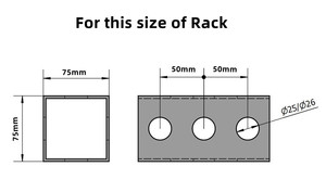 Reposapiés Ajustable de Alta Resistencia para <span class=keywords><strong>Power</strong></span> <span class=keywords><strong>Rack</strong></span> - Product Image 6