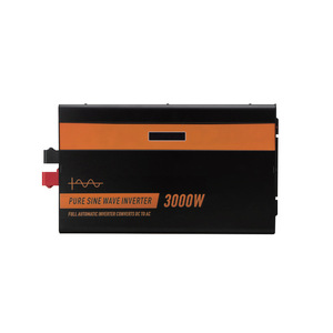 Inversor de Onda Sinusoidal Pura de 3000W, Convertidor de Corriente Continua a Corriente Alterna para Uso Automotriz, Monofásico, 50/60 Hz - Product Image 1