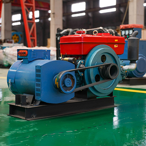 Xi lanh đơn 20kW xách tay máy phát điện diesel 15KW 24kW 3 giai đoạn AVR điều chỉnh im lặng tự động bắt đầu ATS mở khung 1500 vòng/phút - Product Image 6