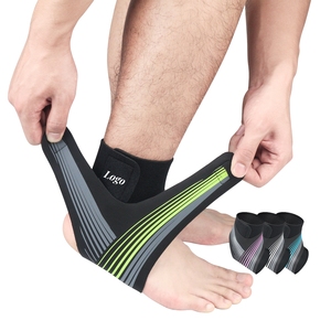 Gran oferta de <span class=keywords><strong>tobilleras</strong></span> de baloncesto ajustables, Material de neopreno con soporte fuerte y soporte de tobillo de nailon - Product Image 1